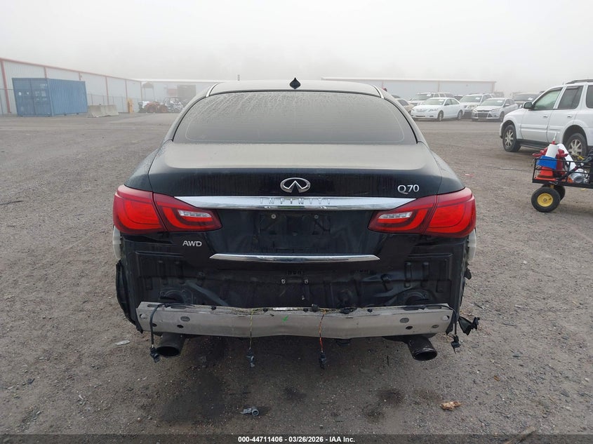 2016 Infiniti Q70 3.7X VIN: JN1BY1AR8GM270927 Lot: 44711406
