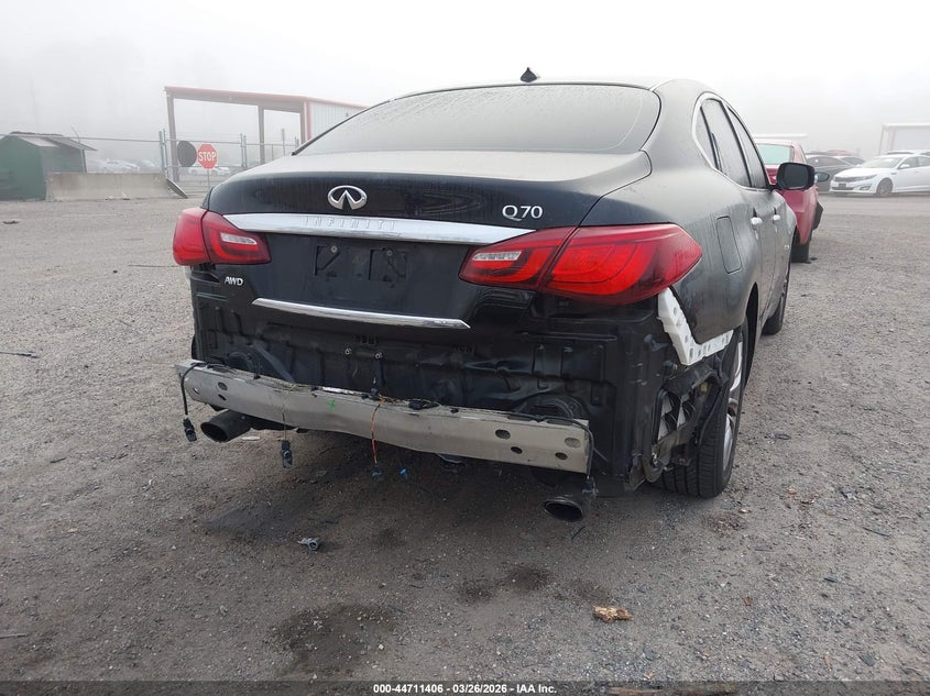 2016 Infiniti Q70 3.7X VIN: JN1BY1AR8GM270927 Lot: 44711406