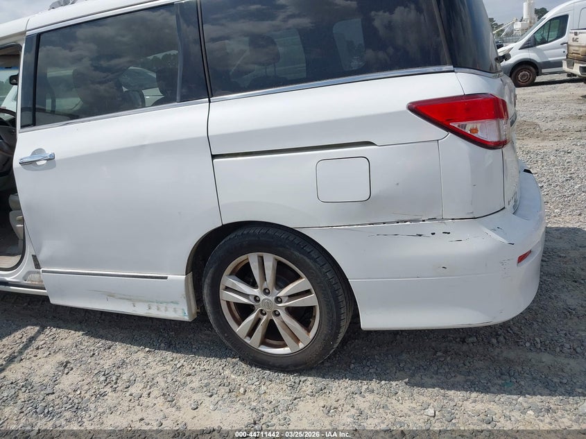 2011 Nissan Quest Sl VIN: JN8AE2KP8B9009611 Lot: 44711442