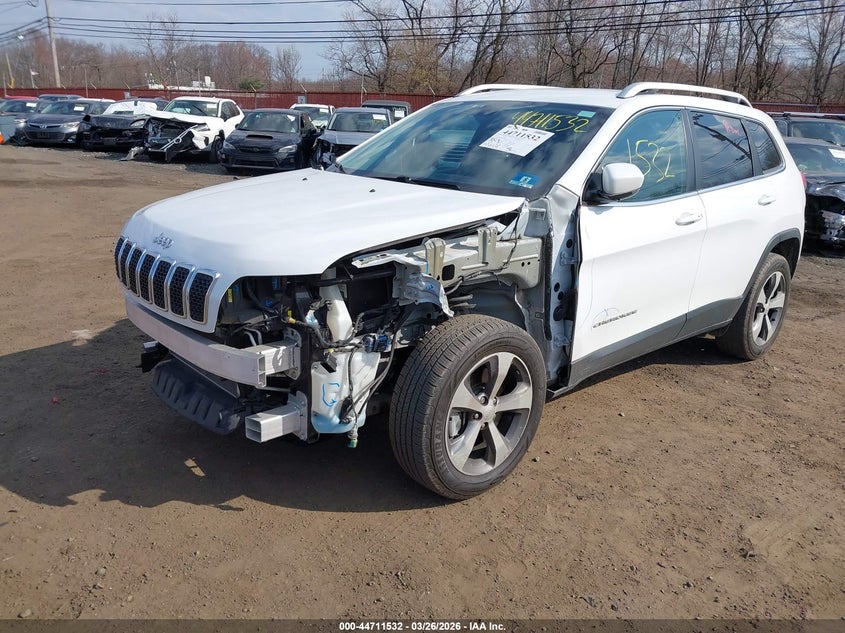 Vin: 1c4pjmdx0kd156058, lot: 45208663, jeep cherokee limited 4x4 20192