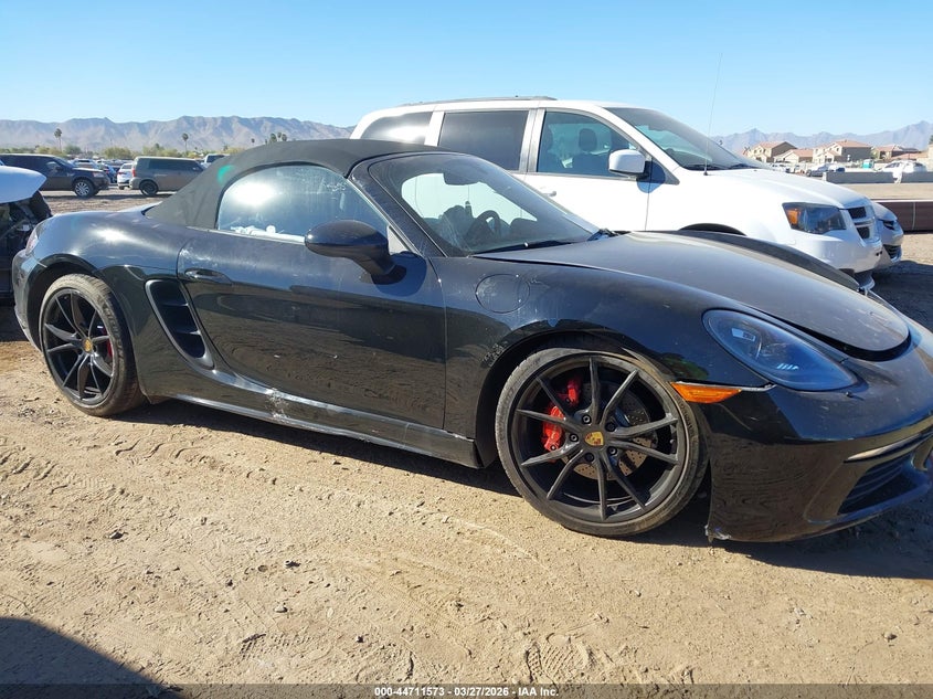 2019 Porsche 718 Boxster S VIN: WP0CB2A88KS228732 Lot: 44711573