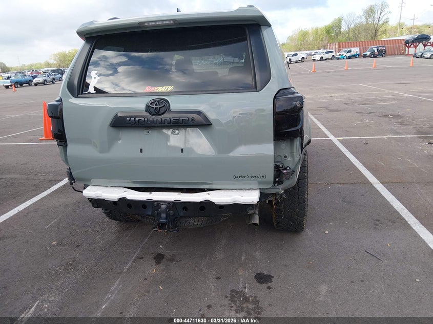 TOYOTA 4RUNNER 2022 VIN JTERU5JR7N6064641