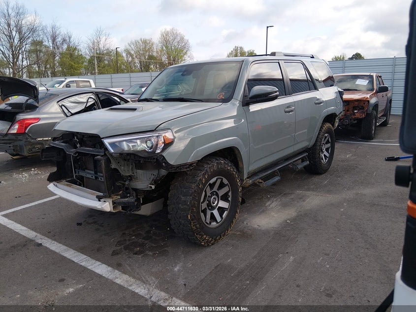 TOYOTA 4RUNNER 2022 VIN JTERU5JR7N6064641