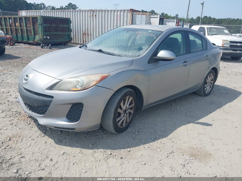 Vin: jm1bl1w70c1590886, lot: 45208895, mazda mazda3 i grand touring 20122