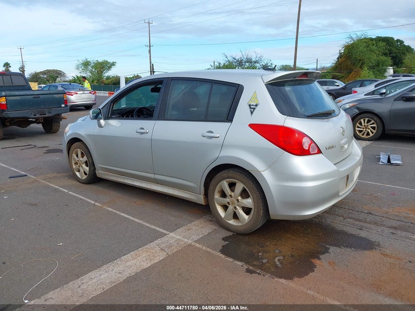 2012 Nissan Versa 1.8 1.8 Sl silver Lot 111044711780 Vin 3N1BC1CP4CK803456