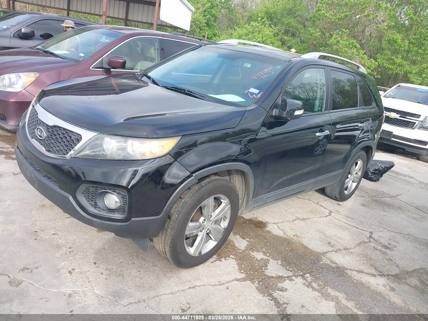 2012 Kia Sorento 3.5 Ex V6 black Lot 111044711925 Vin 5XYKU4A2XCG199061