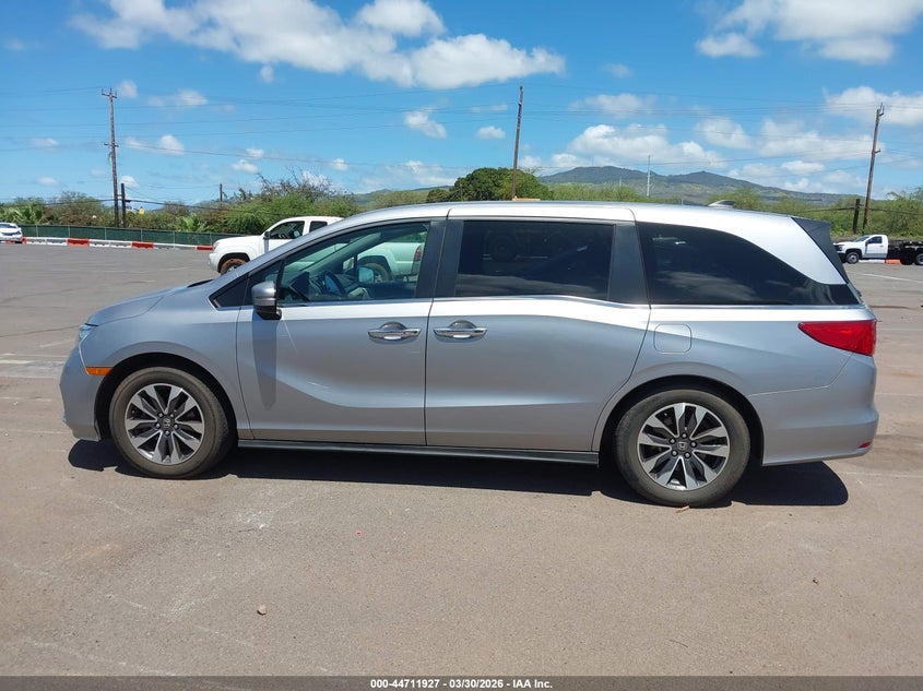 2022 Honda Odyssey Ex-L VIN: 5FNRL6H77NB029216 Lot: 44711927
