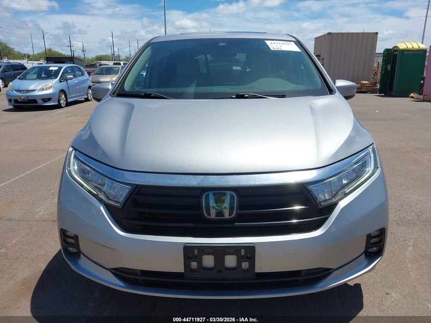 2022 Honda Odyssey Ex-L VIN: 5FNRL6H77NB029216 Lot: 44711927