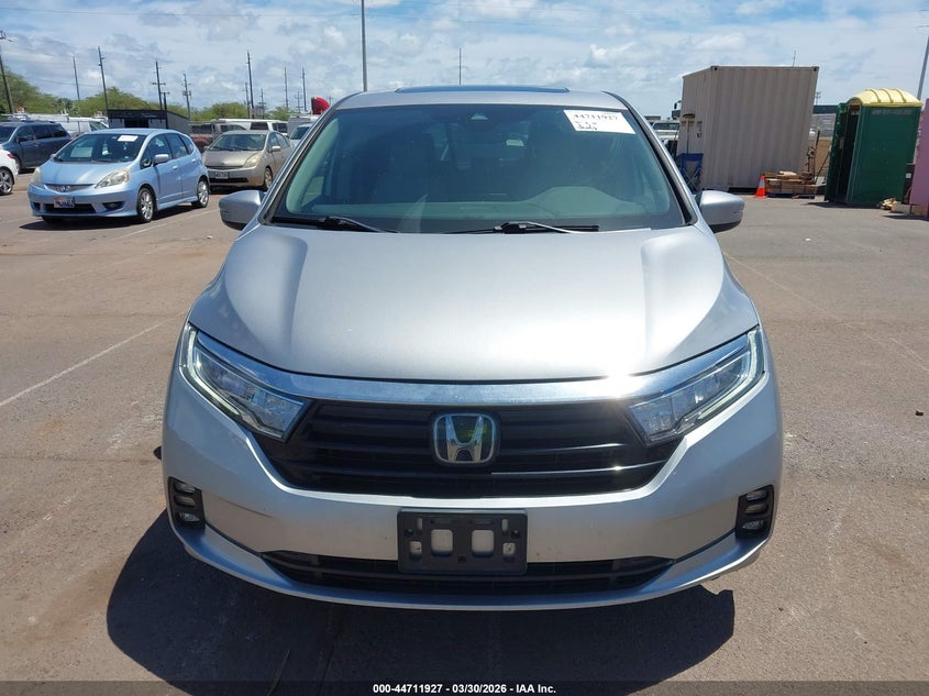 2022 Honda Odyssey Ex-L VIN: 5FNRL6H77NB029216 Lot: 44711927