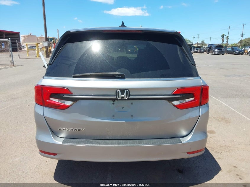 2022 Honda Odyssey Ex-L VIN: 5FNRL6H77NB029216 Lot: 44711927