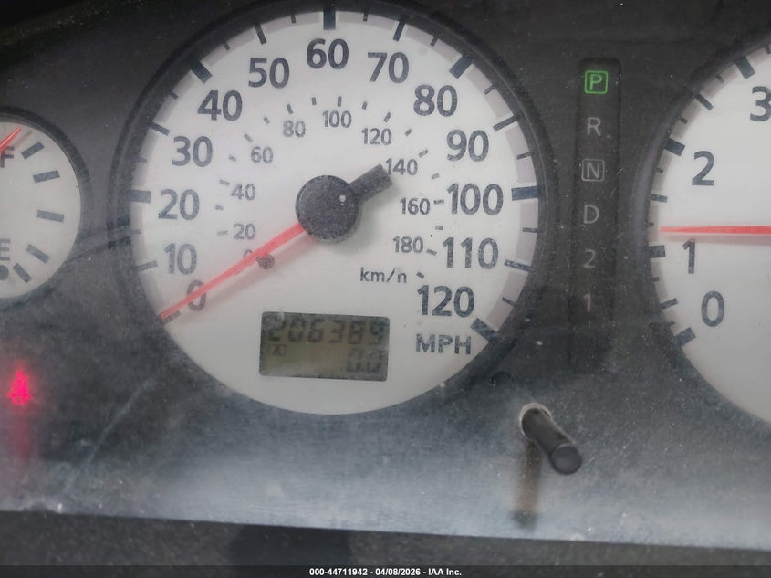 2003 Nissan Pathfinder Le VIN: JN8DR09X23W703693 Lot: 44711942