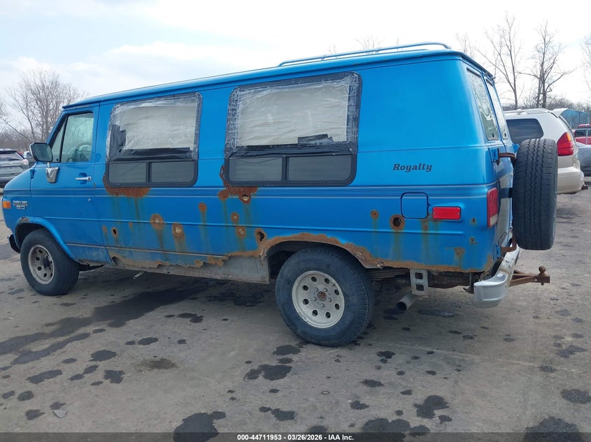 1993 Chevrolet G20 VIN: 1GBEG25K7PF344959 Lot: 44711953