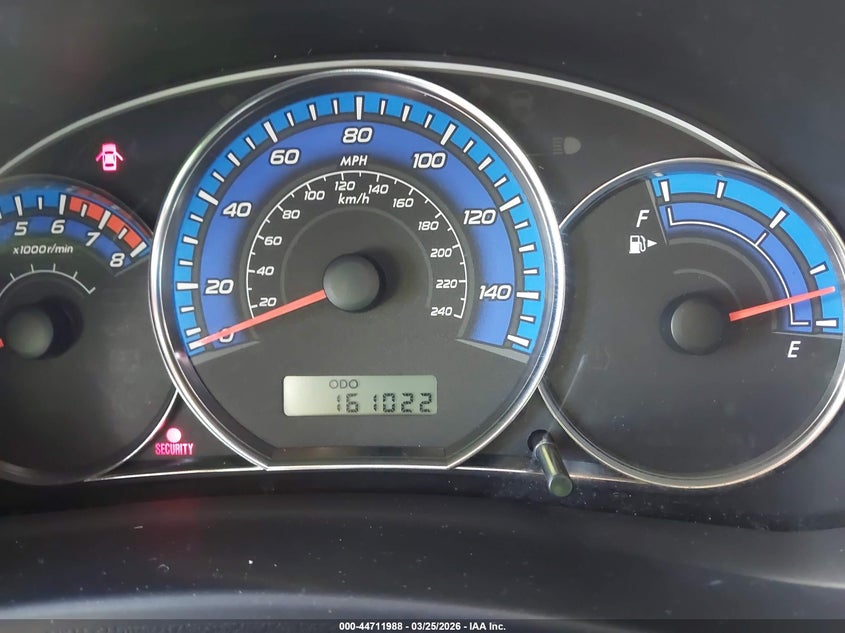 2009 SUBARU FORESTER SPORT UTILITY VEHICLE 2.5L H-4 VVT, 170HP