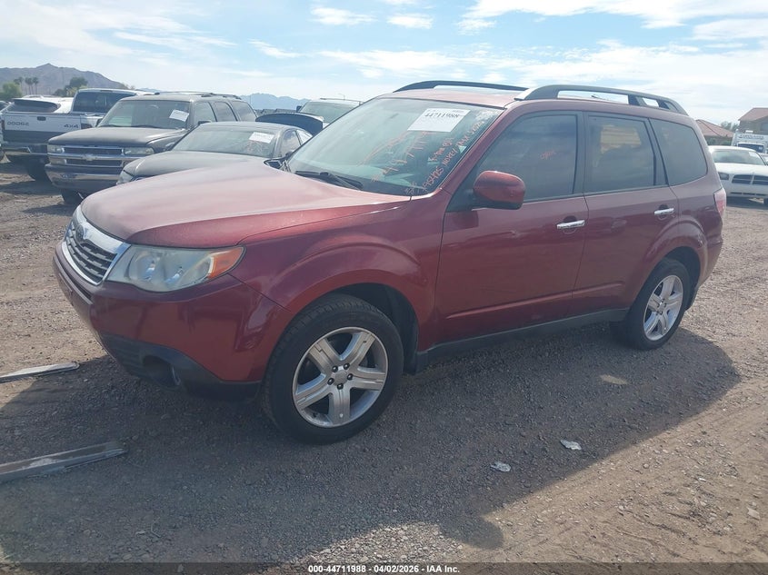 2009 SUBARU FORESTER SPORT UTILITY VEHICLE 2.5L H-4 VVT, 170HP