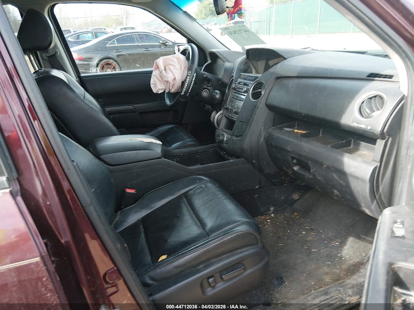 2012 Honda Pilot 3.5 Ex-L brown Lot 111044712036 Vin 5FNYF4H66CB045838
