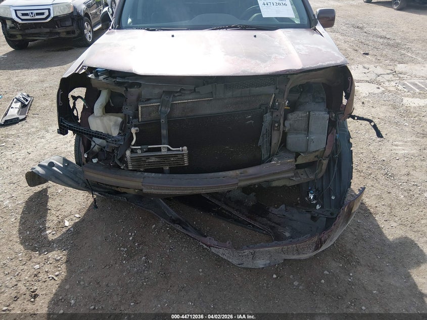 5FNYF4H66CB045838 2012 Honda Pilot 3.5 Ex-L brown