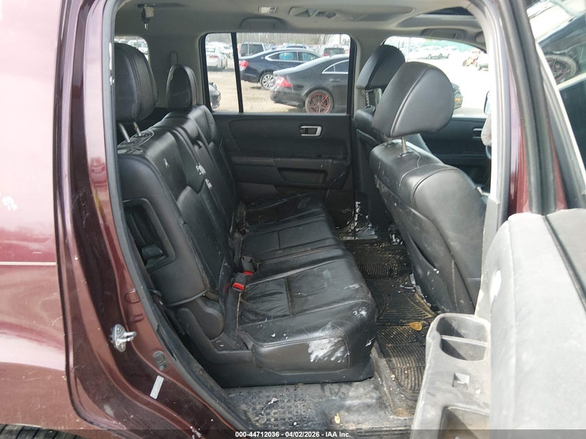 2012 Honda Pilot 3.5 Ex-L brown Lot 111044712036 Vin 5FNYF4H66CB045838