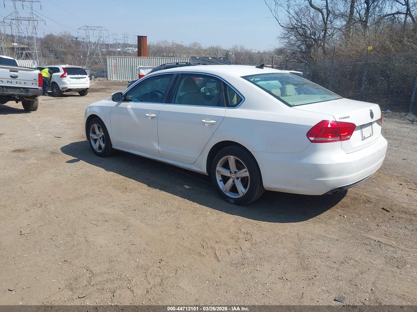 2013 Volkswagen Passat 2.5L Se