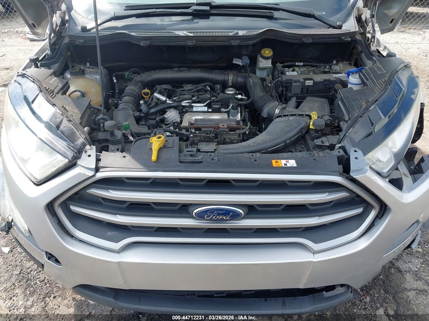 VIN MAJ3S2GE3KC263885 2019 FORD ECOSPORT SE