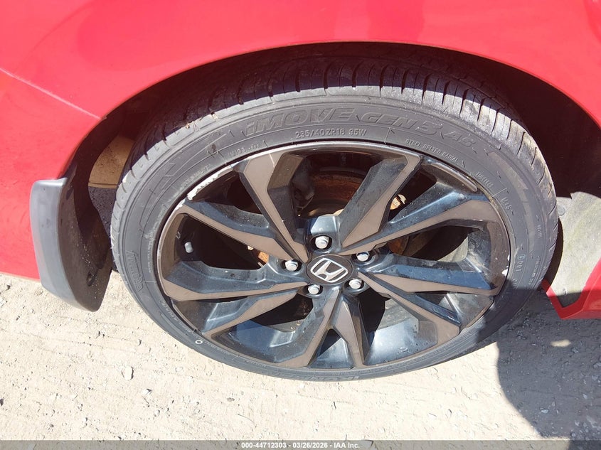 HONDA CIVIC 2019 VIN 2HGFC2E80KH510182