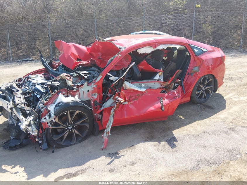 2019 HONDA CIVIC auction photo 2