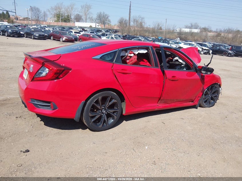 2019 HONDA CIVIC auction photo 4