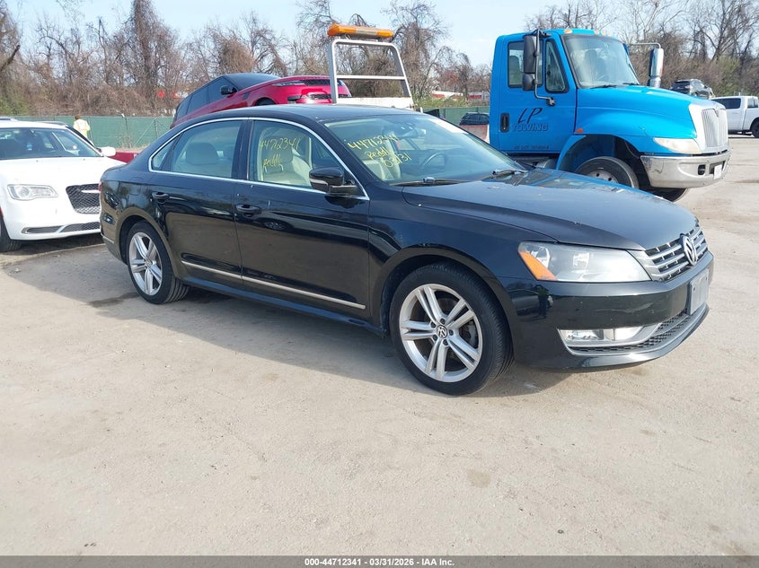 2014 VOLKSWAGEN PASSAT 2.0L TDI SEL PREMIUM