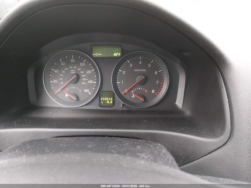 2010 Volvo S40 2.4I VIN: YV1390MS1A2504572 Lot: 44712344