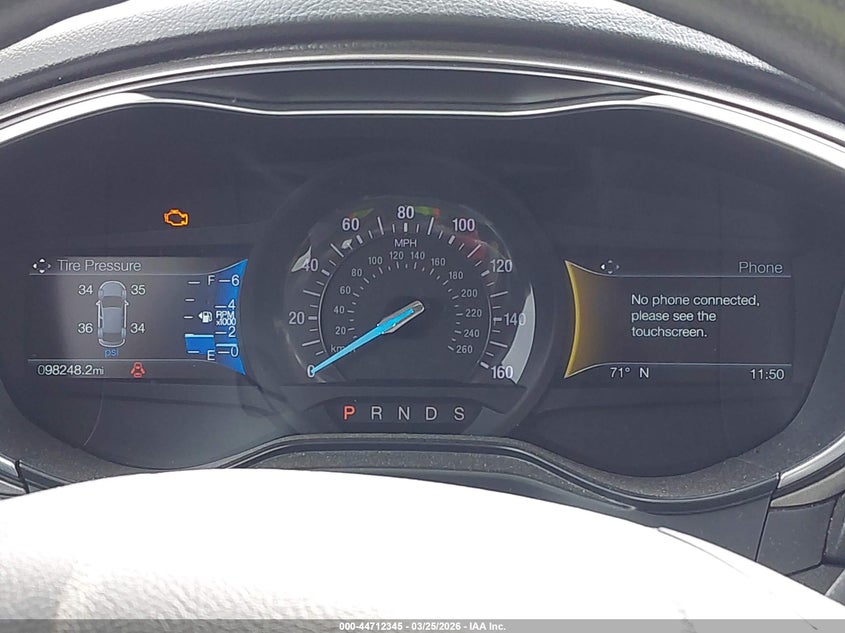 2019 FORD FUSION auction photo 7