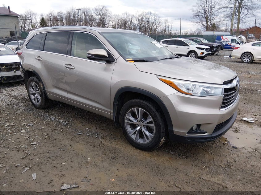 2015 Toyota Highlander Xle V6