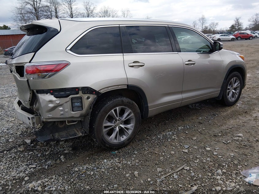 2015 Toyota Highlander Xle V6