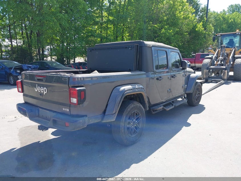 Vin: 1c6hjtfg3nl113573, lot: 45209707, jeep gladiator overland 4x4 20224