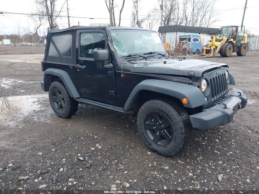 2016 Jeep Wrangler Black Bear