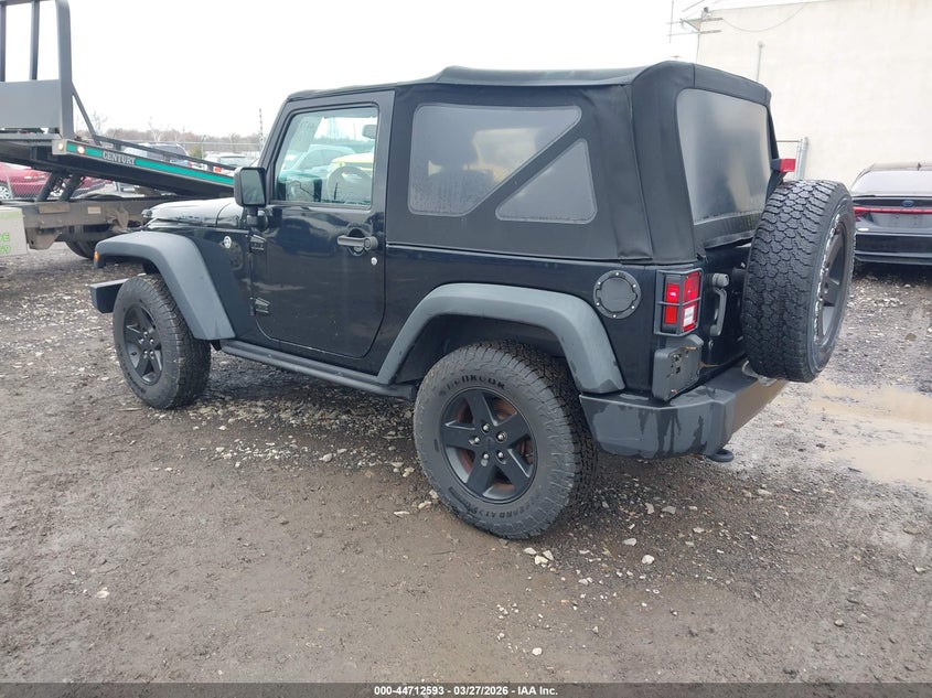2016 Jeep Wrangler Black Bear