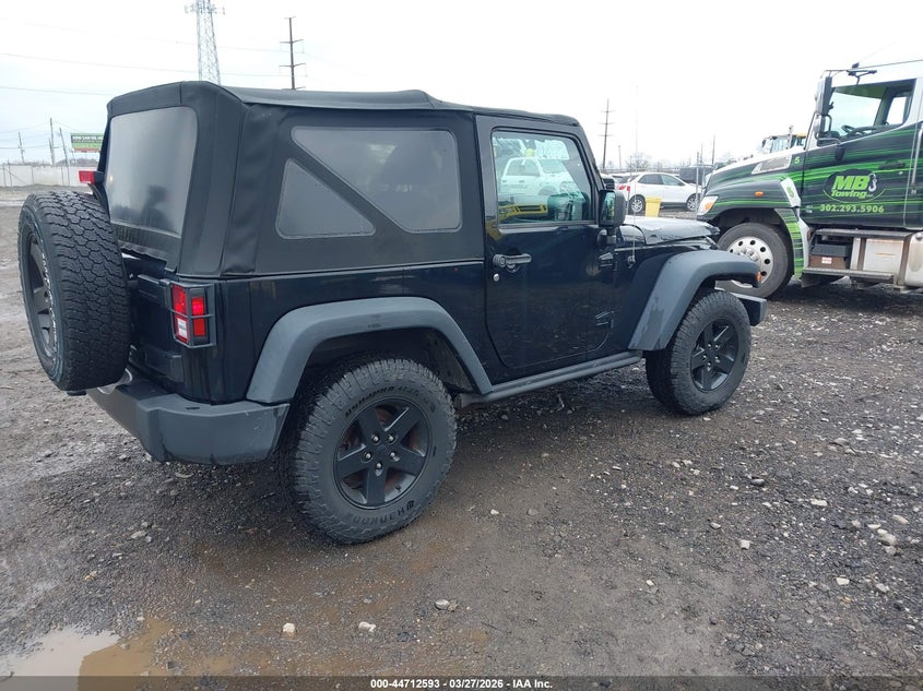 2016 Jeep Wrangler Black Bear