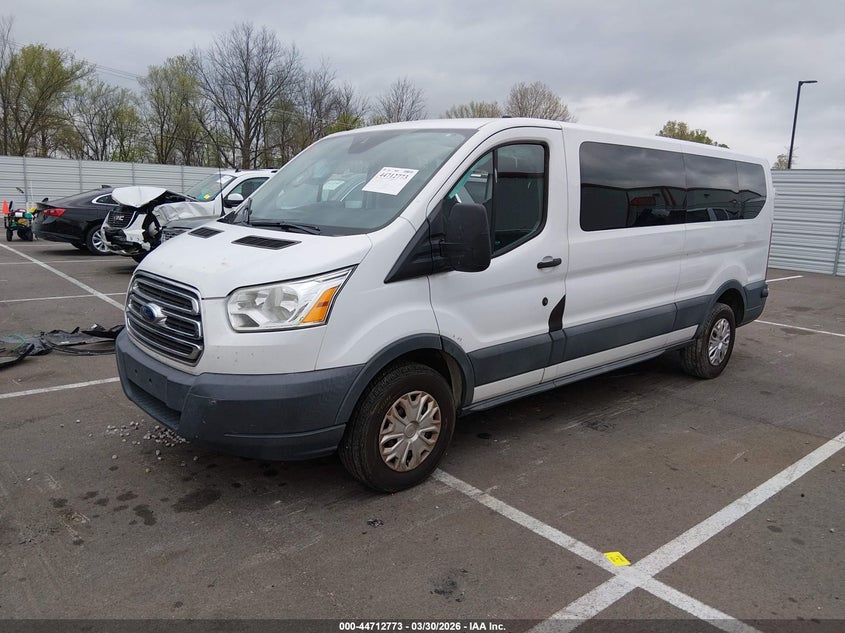 Vin: 1fbzx2zm7gkb11362, lot: 45209923, ford transit-350 xlt 20162