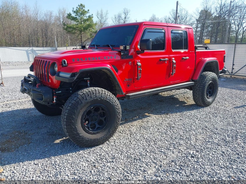Vin: 1c6jjtbg1ll157544, lot: 45209928, jeep gladiator rubicon 4x4 20202