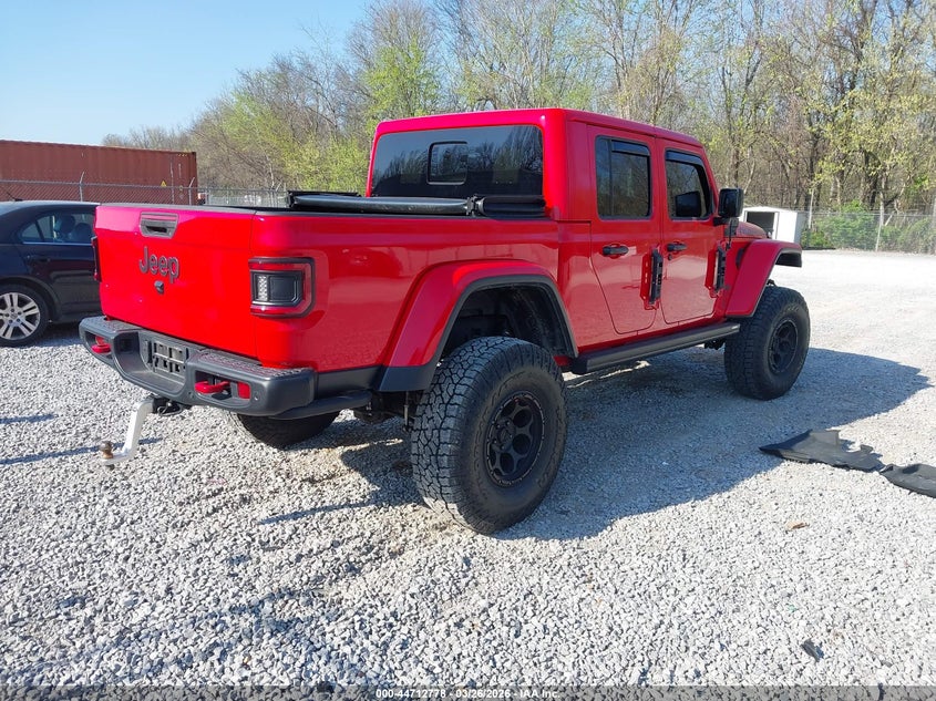 Vin: 1c6jjtbg1ll157544, lot: 45209928, jeep gladiator rubicon 4x4 20204