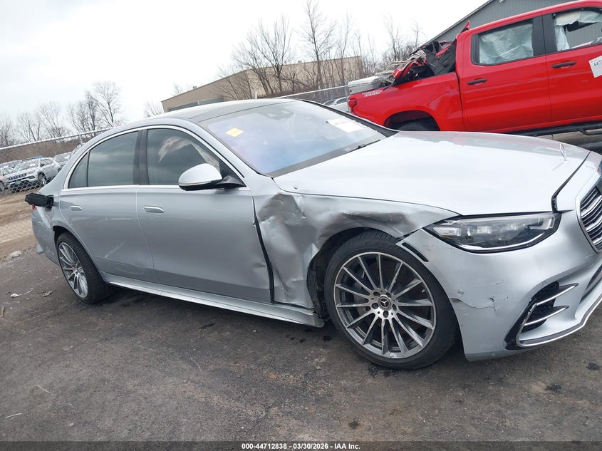 2021 Mercedes-Benz S 580 4Matic VIN: W1K6G7GB5MA048864 Lot: 44712838