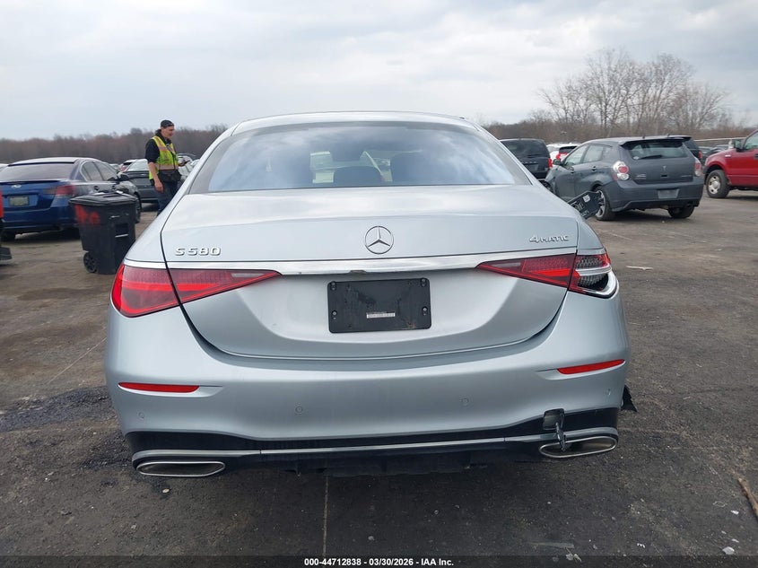 2021 Mercedes-Benz S 580 4Matic VIN: W1K6G7GB5MA048864 Lot: 44712838
