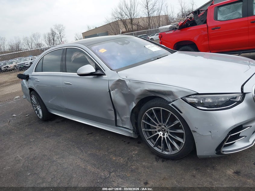 2021 Mercedes-Benz S 580 4Matic VIN: W1K6G7GB5MA048864 Lot: 44712838