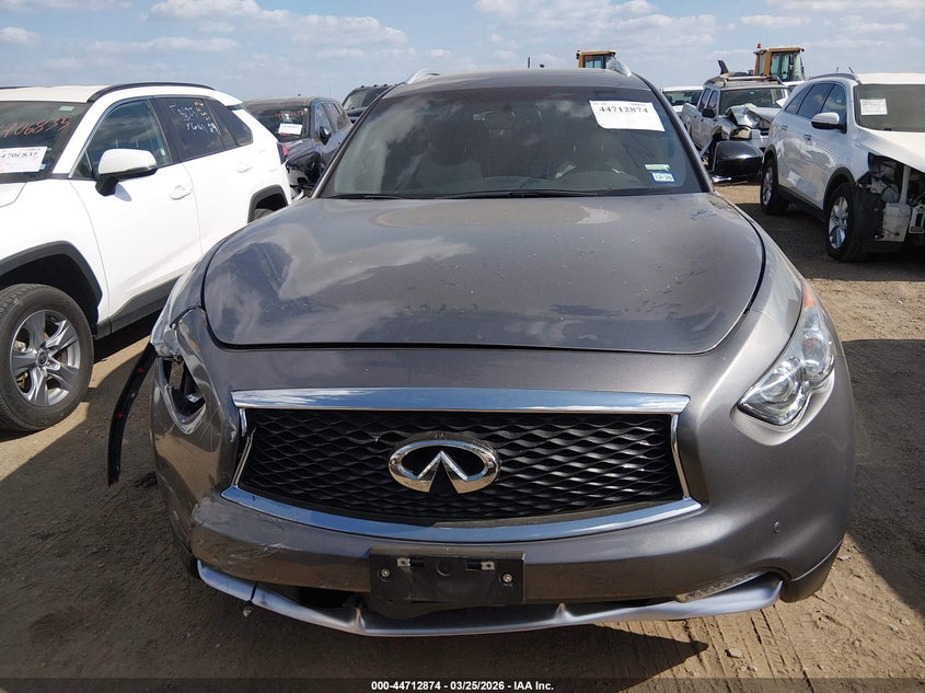 2017 Infiniti Qx70 VIN: JN8CS1MU6HM144221 Lot: 44712874