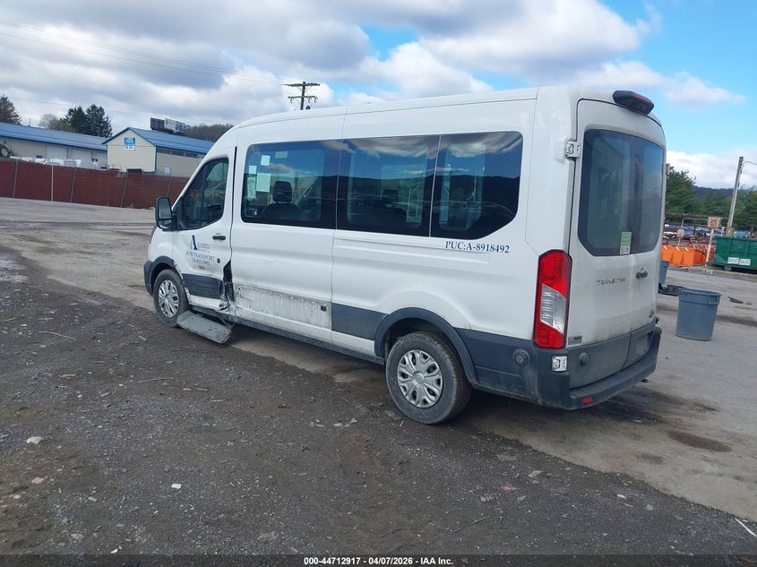 Vin: 1fdax2c83lkb09649, lot: 45210067, ford transit-350 passenger van xl 20203