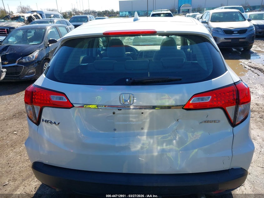 VIN 3CZRU6H35LM703361 2020 HONDA HR-V AWD LX