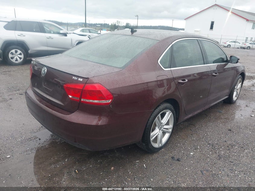 2014 Volkswagen Passat 2.0L Tdi Se
