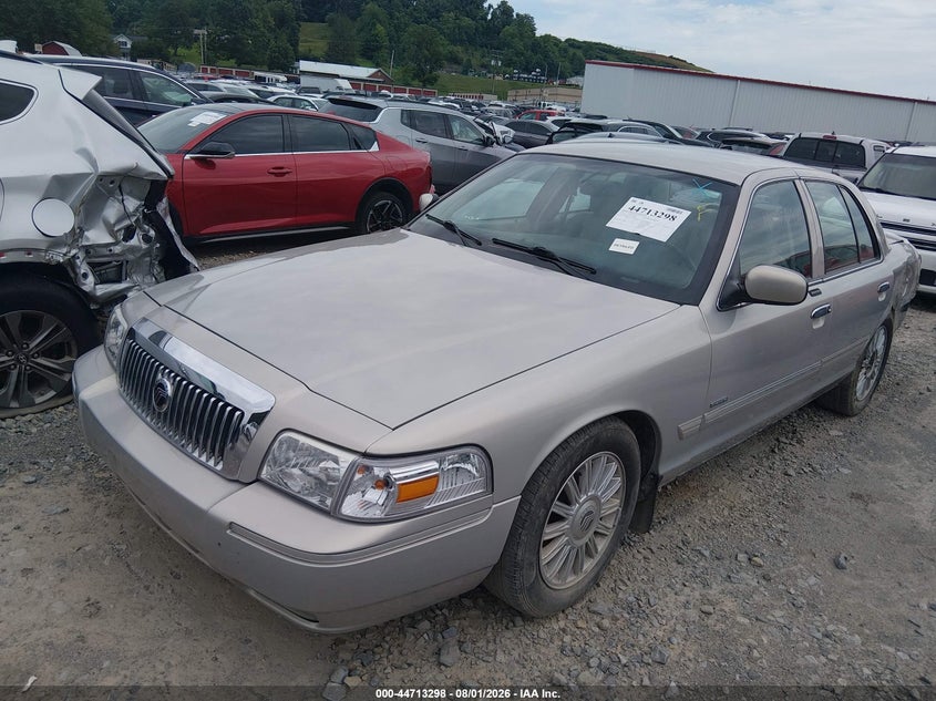 Vin: 2mebm7fv1ax633438, lot: 45210448, mercury grand marquis ls (fleet only) 20102