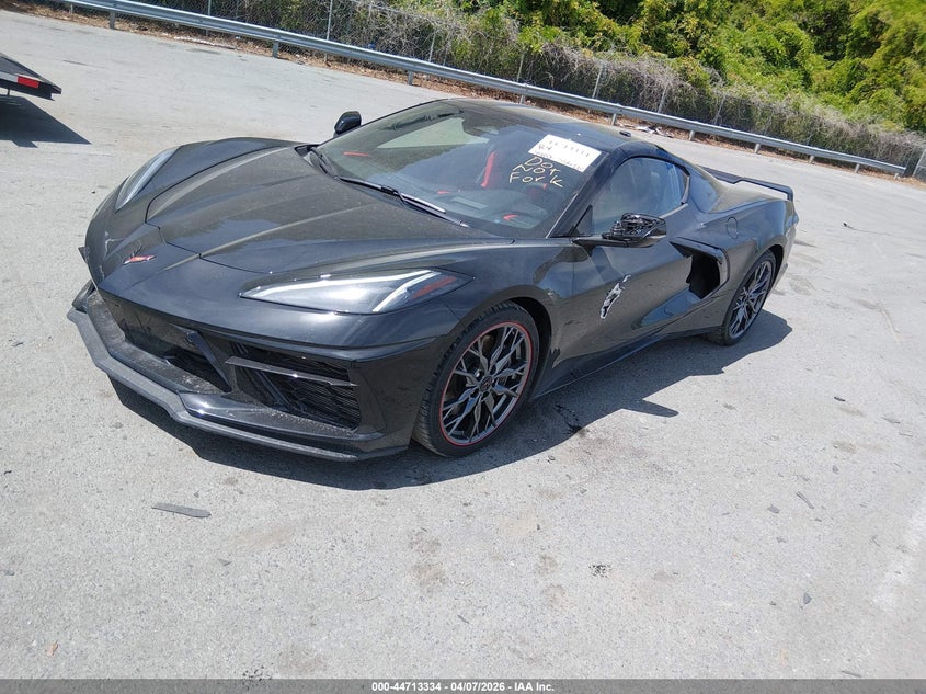 Vin: 1g1yb2d41r5125717, lot: 45210484, chevrolet corvette stingray rwd  2lt 20242