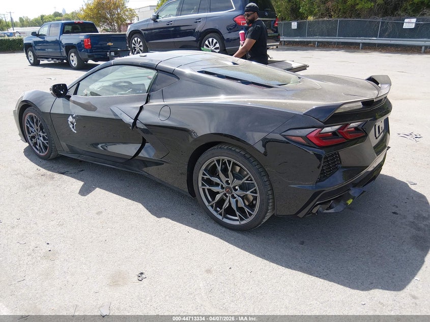 Vin: 1g1yb2d41r5125717, lot: 45210484, chevrolet corvette stingray rwd  2lt 20243