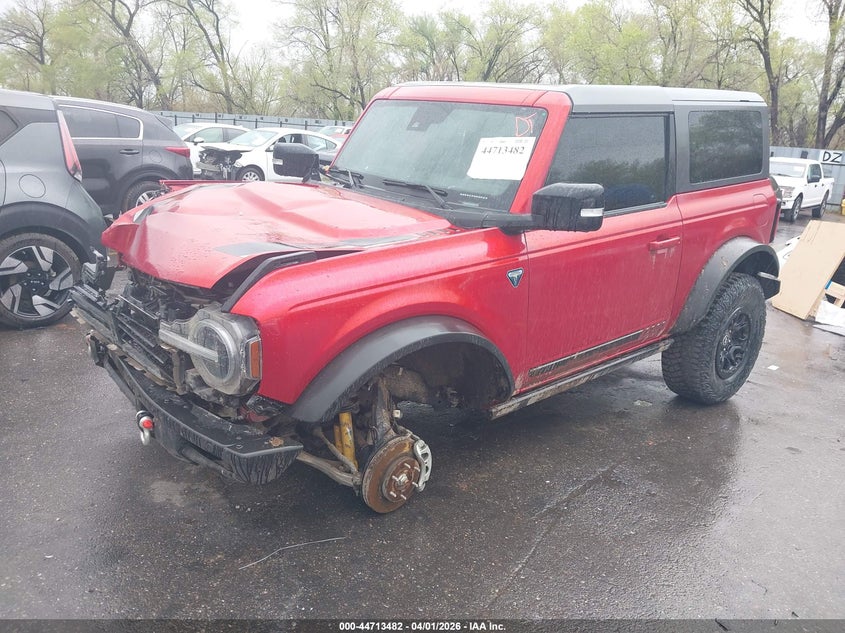 2021 FORD BRONCO auction photo 2