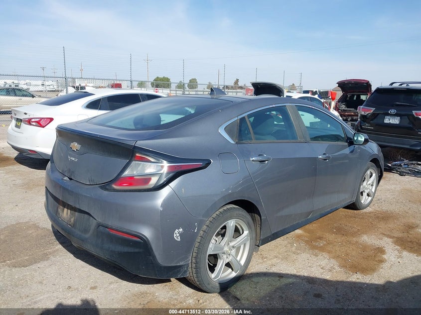 Vin: 1g1rc6s58ju152217, lot: 45210662, chevrolet volt lt 20184